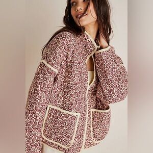 Free People Chloe Quilt Coat Jacket • Like NEW